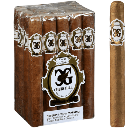 Casa De Garcia Connecticut Churchill 20 Ct. Bundle 6.50X50