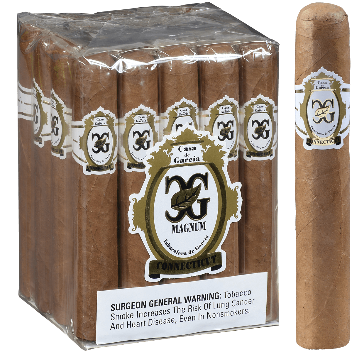 Casa De Garcia Connecticut Magnum 20 Ct. Bundle 6.00X60