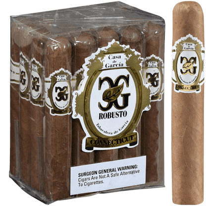 Casa De Garcia Connecticut Robusto 20 Ct. Bundle 4.75X50