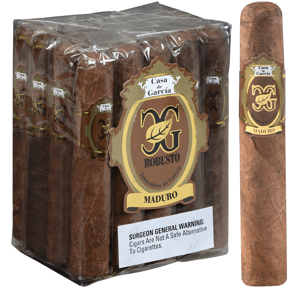 Casa De Garcia Maduro Robusto 20 Ct. Bundle 4.75X50