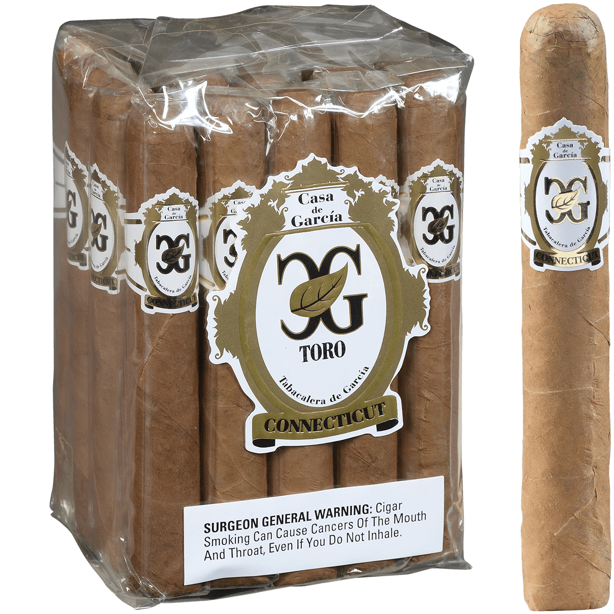 Casa De Garcia Connecticut Toro 20 Ct. Bundle 5.50X50