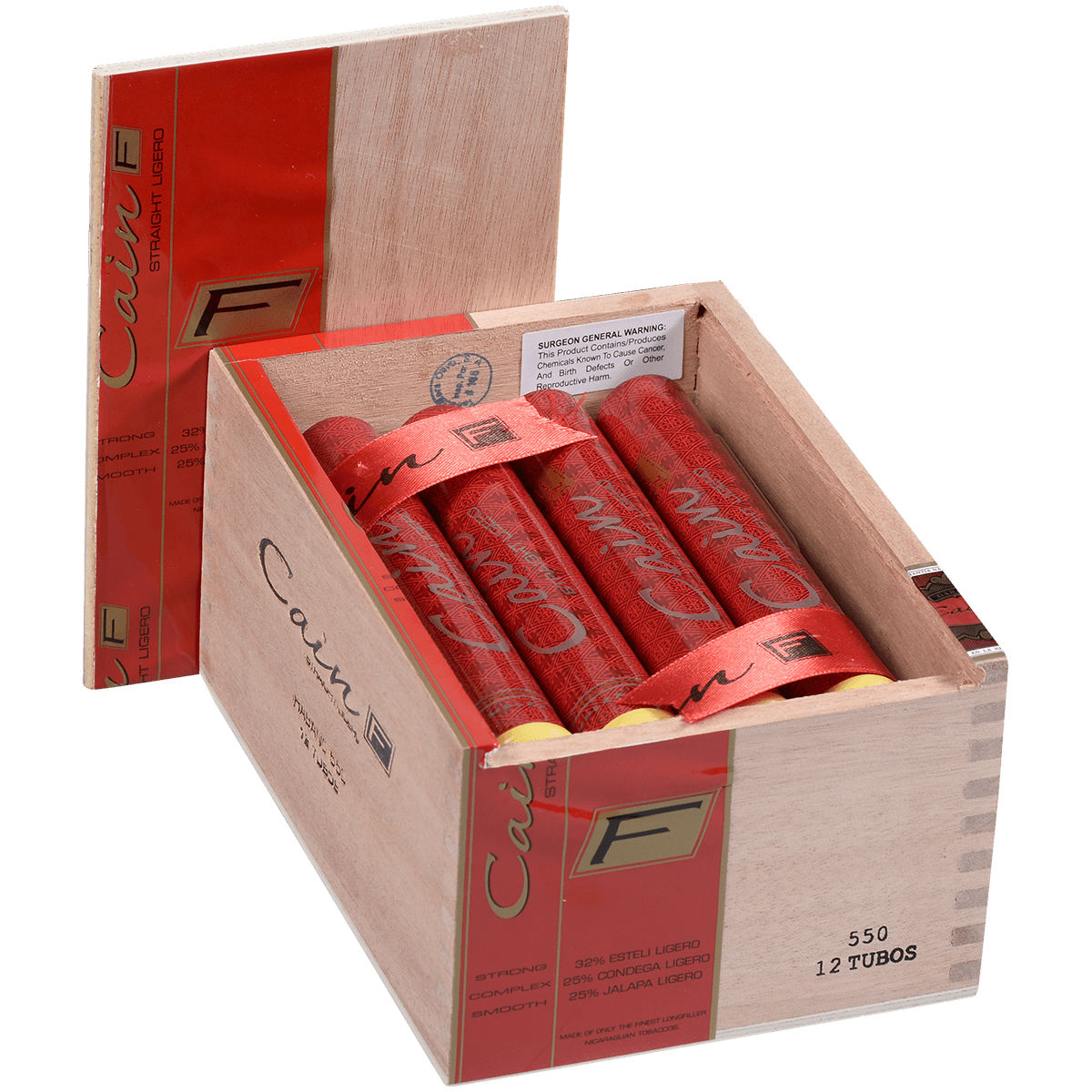 Cain By Oliva F Tubo 12Ct. Box 5.75X50