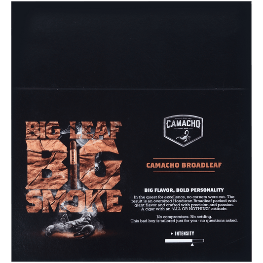 CAMACHO DISPLAY BROADLEAF BOX SHELF TALKER US