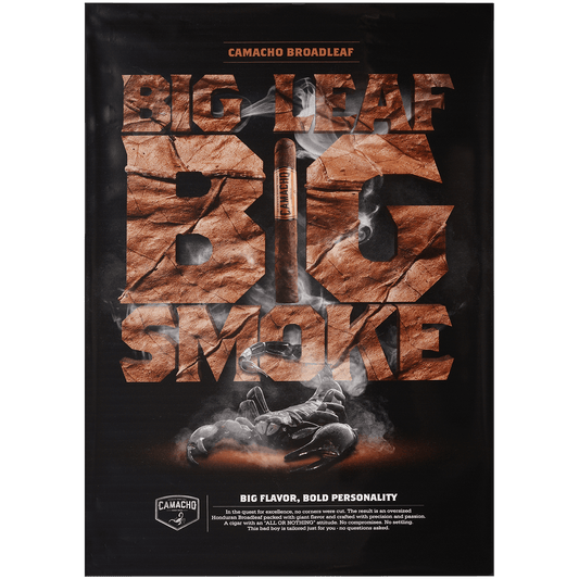 CAMACHO DISPLAY BROADLEAF WINDOW CLING US 24X36
