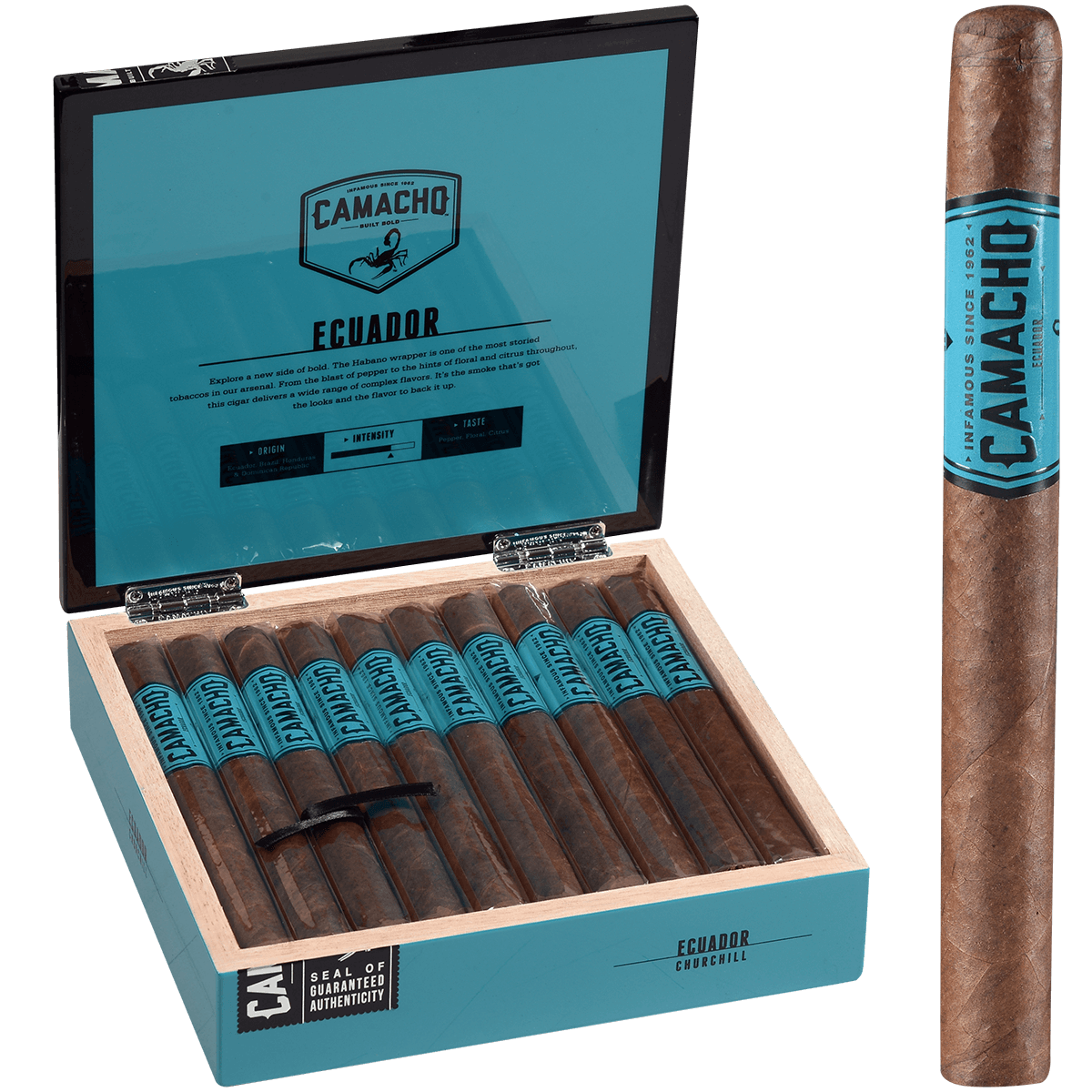 Camacho Ecuador Churchill 20 Ct. Box 7.00X48