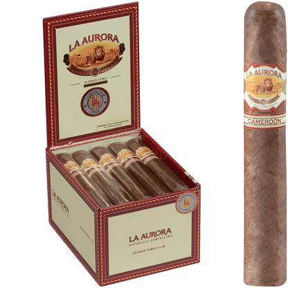 La Aurora 1903 Cameroon Gran Toro 6X58 20 Ct Box