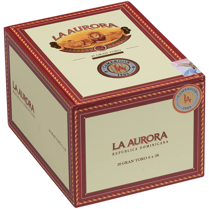 La Aurora 1903 Cameroon Gran Toro 6X58 20 Ct Box