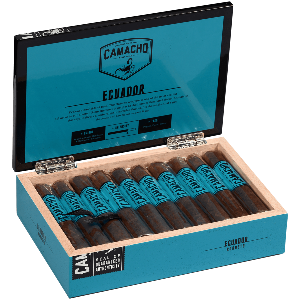 Camacho Ecuador Robusto 20 Ct. Box 5.00X50