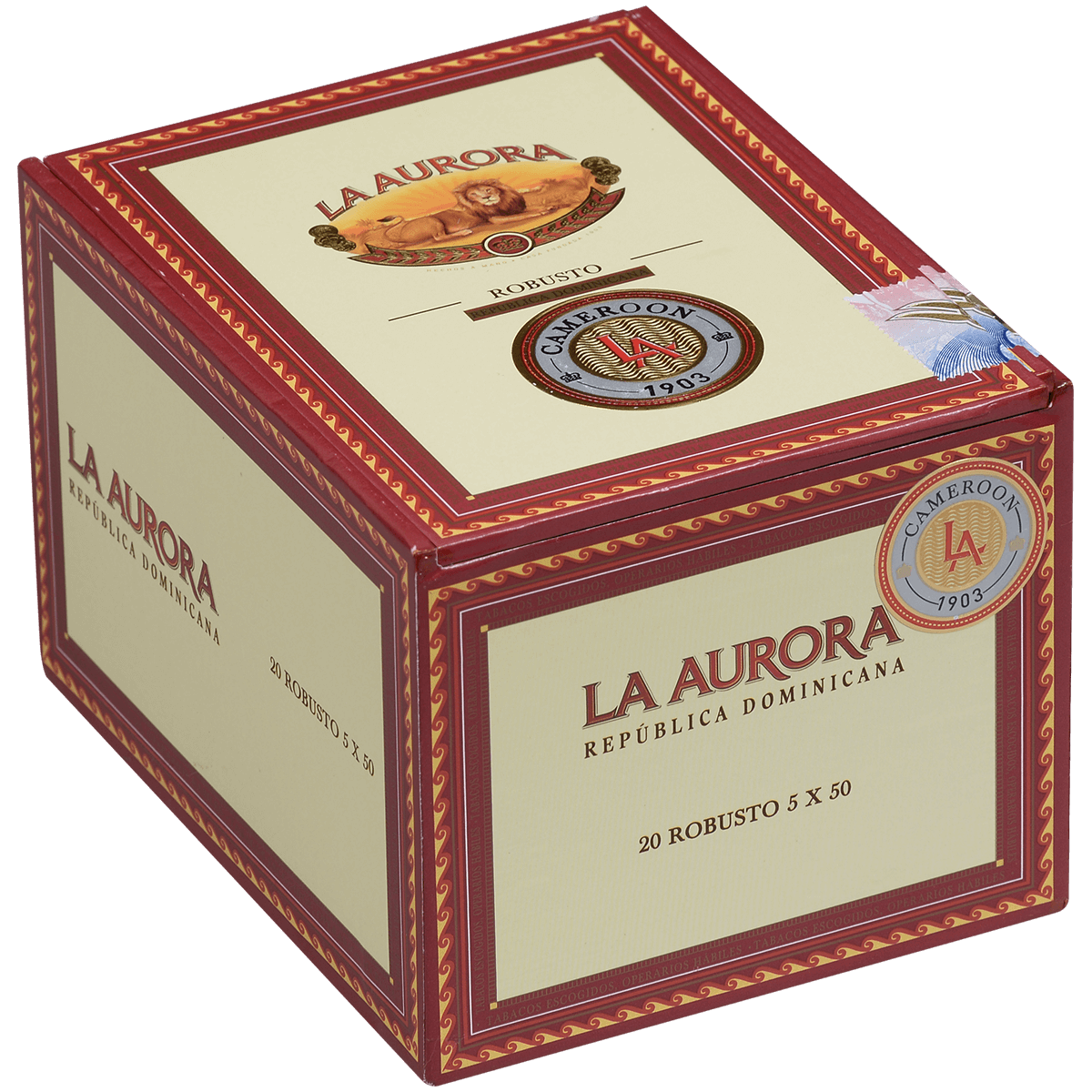 La Aurora 1903 Cameroon Robusto 5X50 20 Ct Box