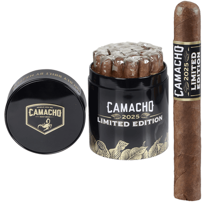 Limited Edition Camacho 2025 Toro 6X52 Canister Of 20 Cigars