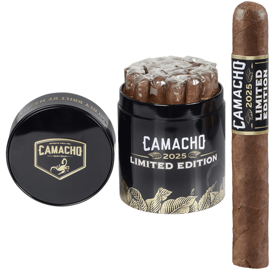 Limited Edition Camacho 2025 Toro 6X52 Canister Of 20 Cigars
