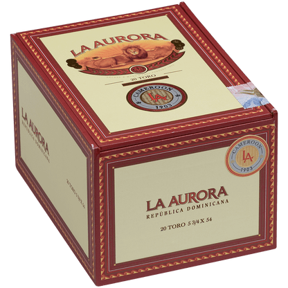 La Aurora 1903 Cameroon Toro 5.75X54 20 Ct Box