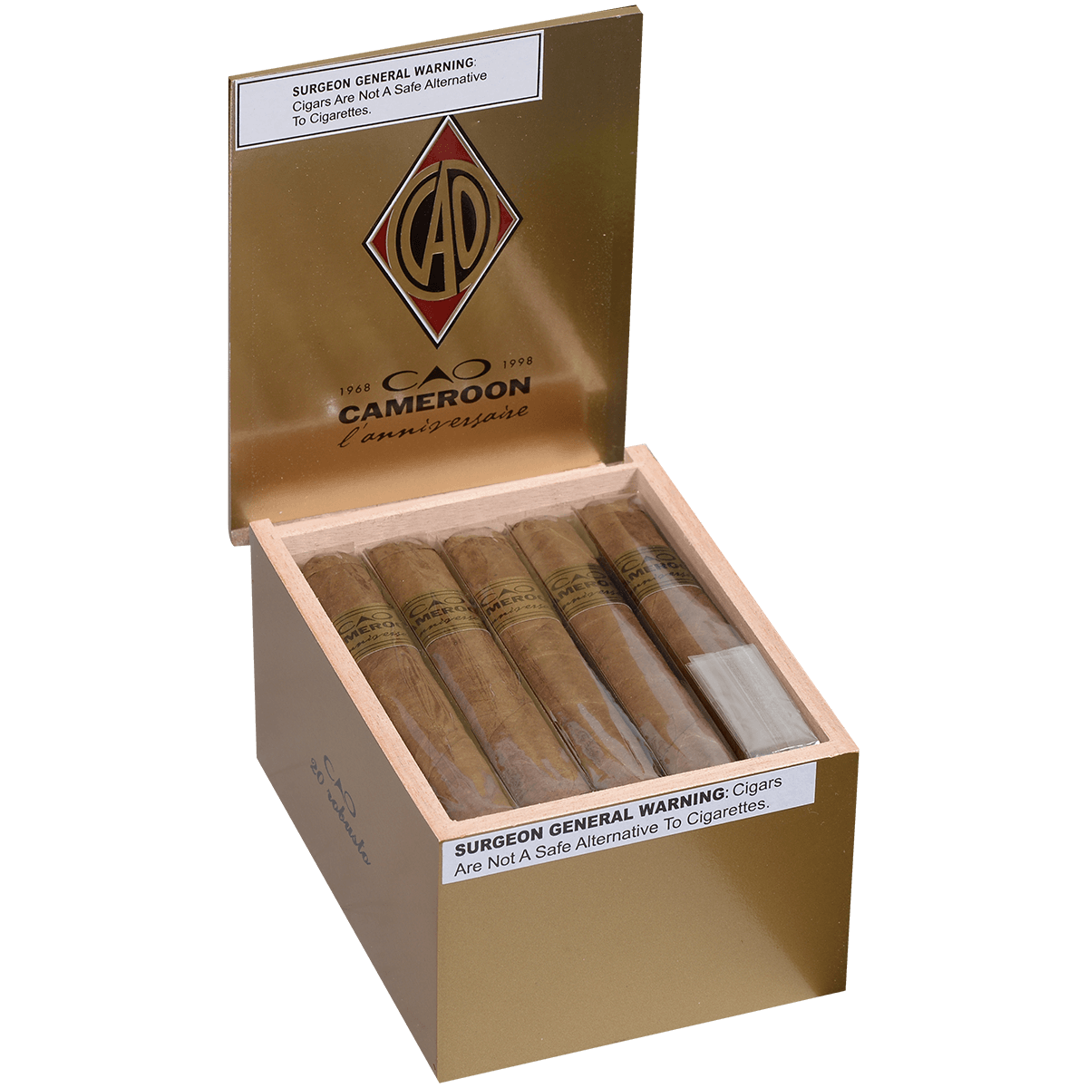 Cao Lanniversaire Cameroon Robusto 20 Ct. Box 5.00X50