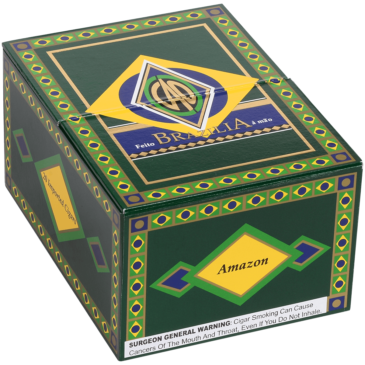 Cao Brazilia Amazon 20 Ct. Box 6.00X60