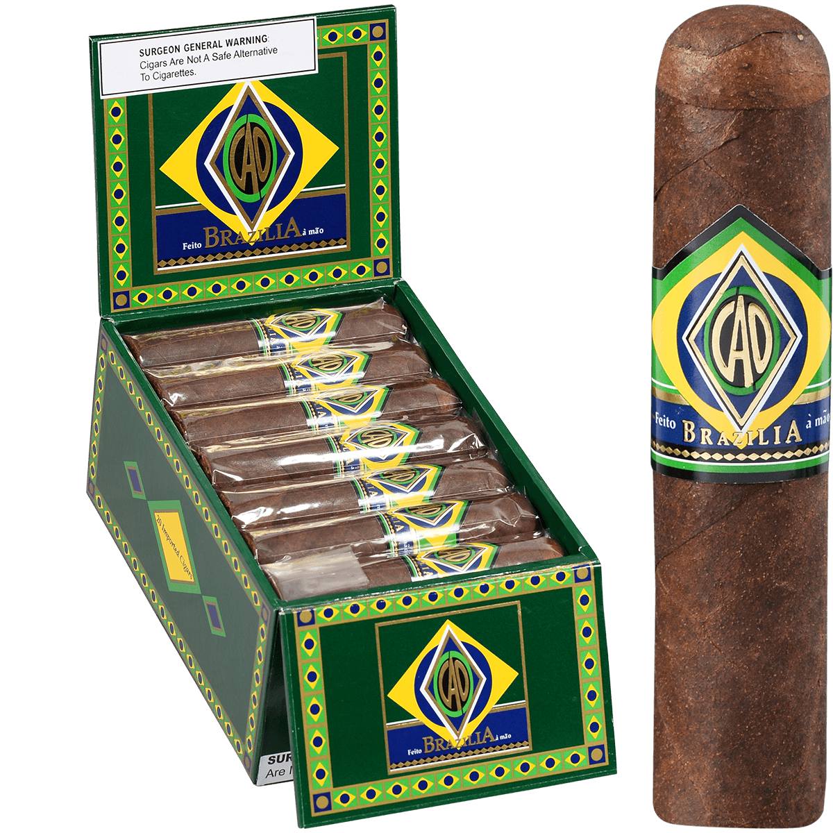 Cao Brazilia Corcovado 20 Ct. Box 4.50X60