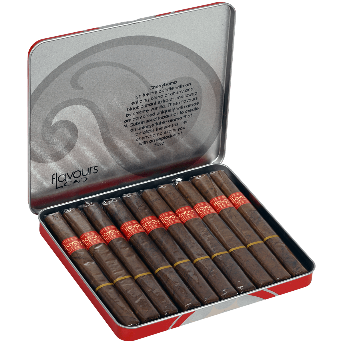 Cao Cherrybomb Cigarillos 10/10 Tins 4.00X30