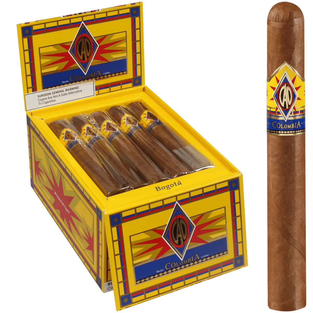 Cao Colombia Bogota 20 Ct. Box 6.00X60