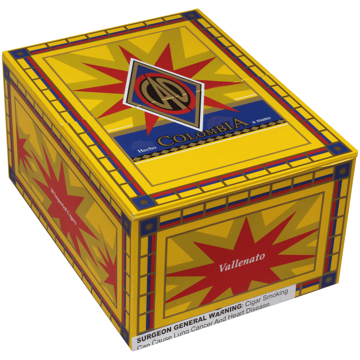 Cao Colombia Vallenato 20 Ct. Box 7 X 50