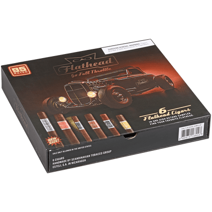 Cao Flat Head Assortment Sampler 6 Ct.