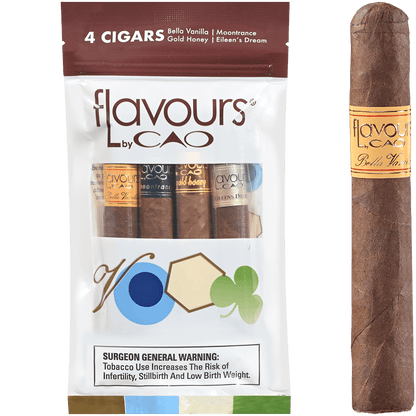 CAO FLAVOURS SAMPLER II FRESHPACK DISPLAY 10/4 CT.