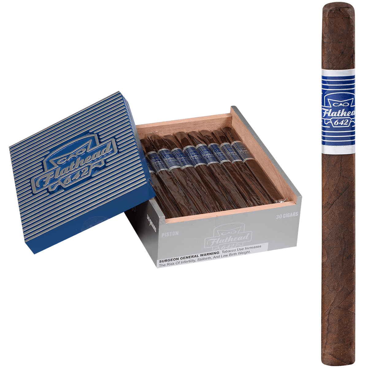 Cao Flathead V642 Piston 30 Ct. Box 6.50X42
