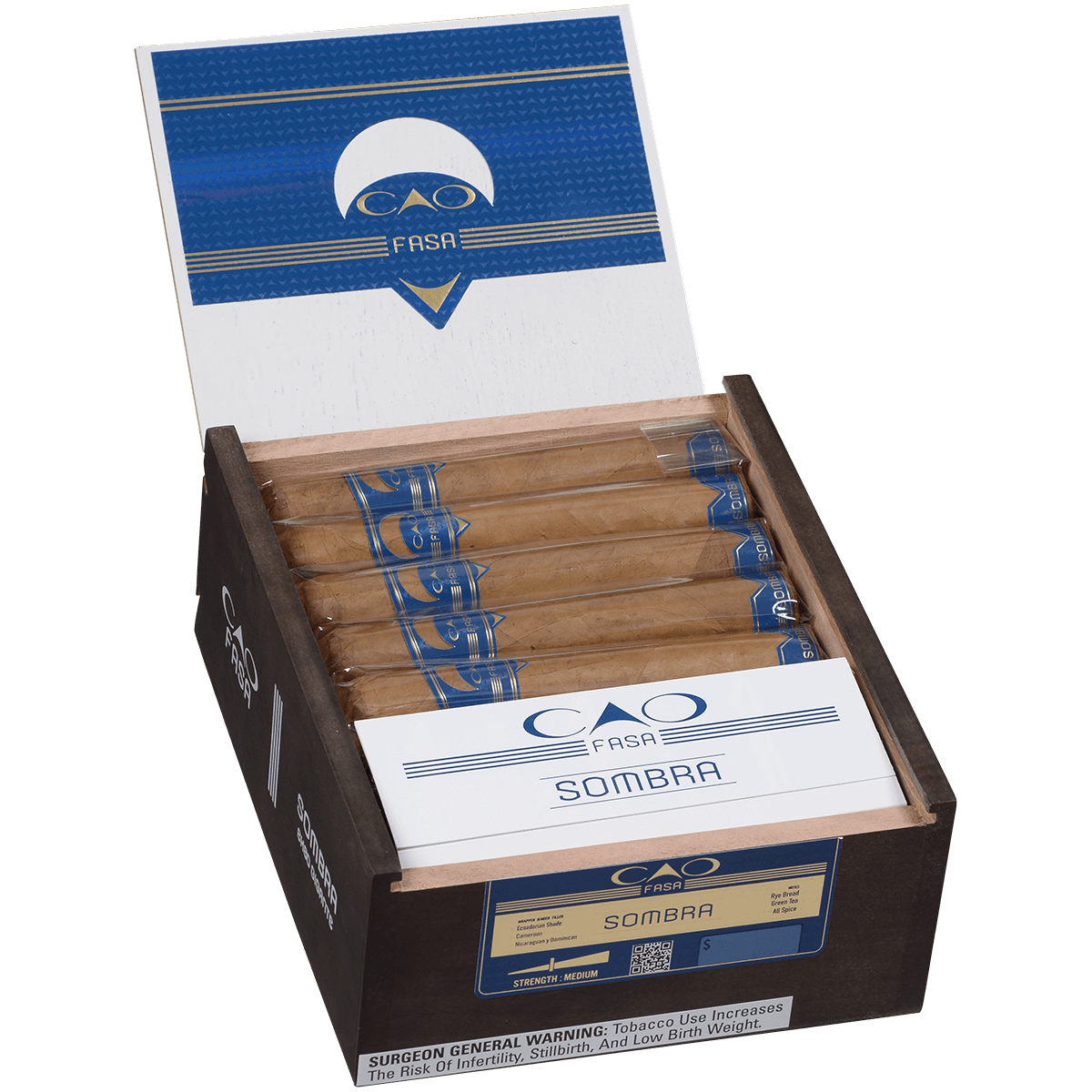 Cao Fasa Sombra Gigante 24 Ct. Box 6.00X60