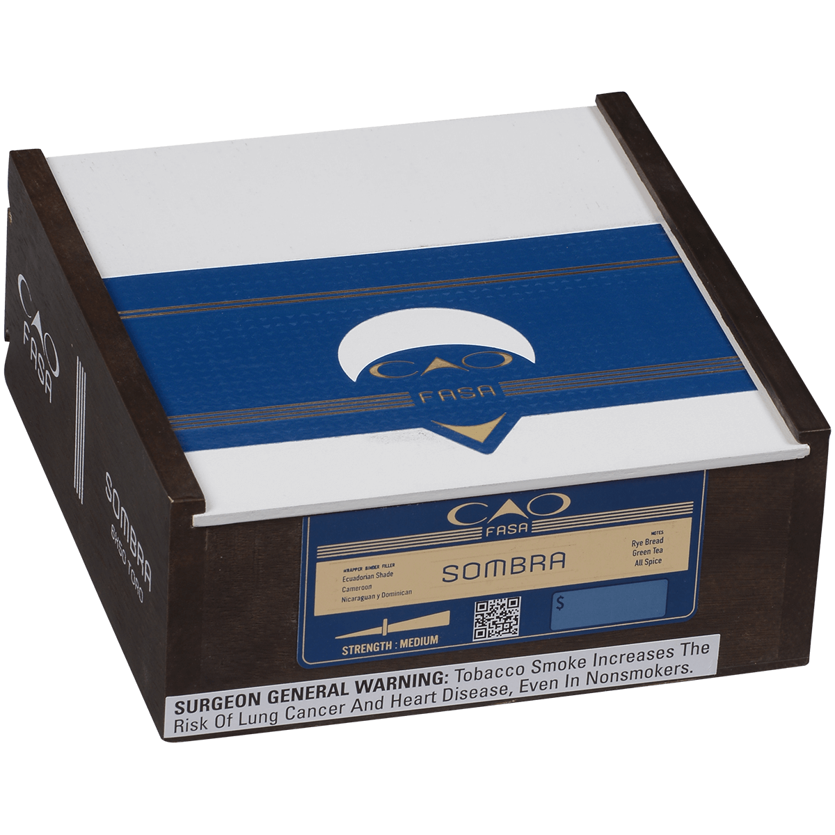 Cao Fasa Sombra Toro 24 Ct. Box 6.00X50