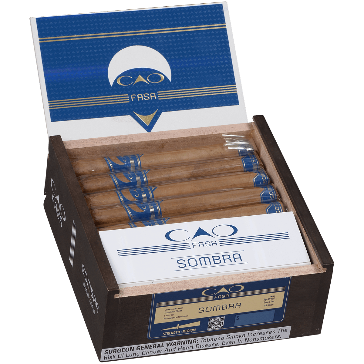 Cao Fasa Sombra Toro 24 Ct. Box 6.00X50