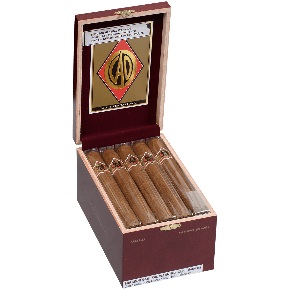 Cao Gold Label Corona Gorda 20 Ct. Box 6.50X50