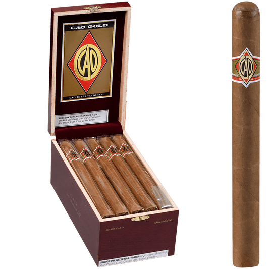Cao Gold Label Churchill 20 Ct. Box 7.00X48