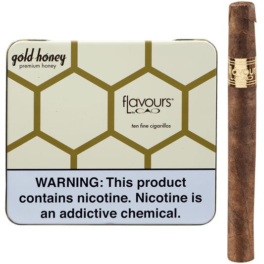 Cao Gold Honey Cigarillos 10/10 Tins 4.00X30