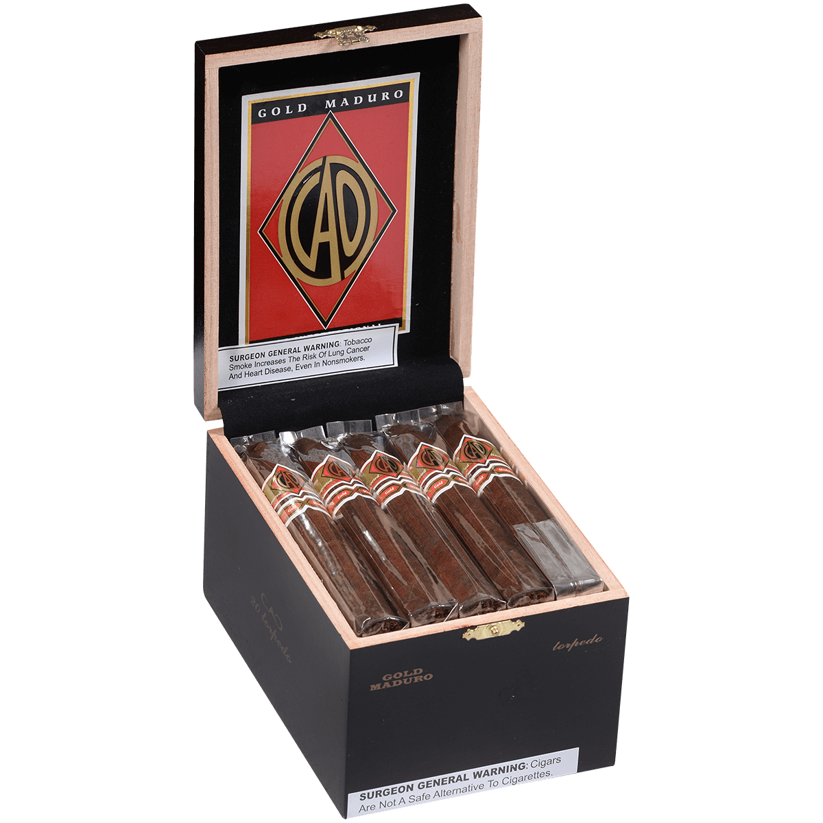 Cao Gold Label Maduro Torpedo 20 Ct. Box 6.25X52