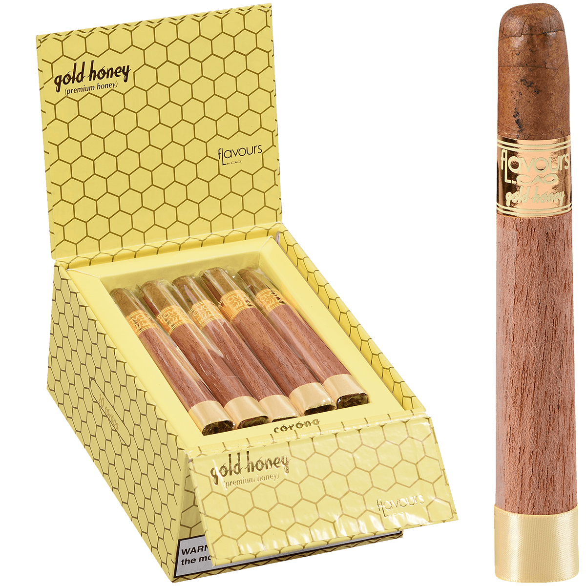 Cao Gold Honey Corona 20 Ct. Box 5.25X42