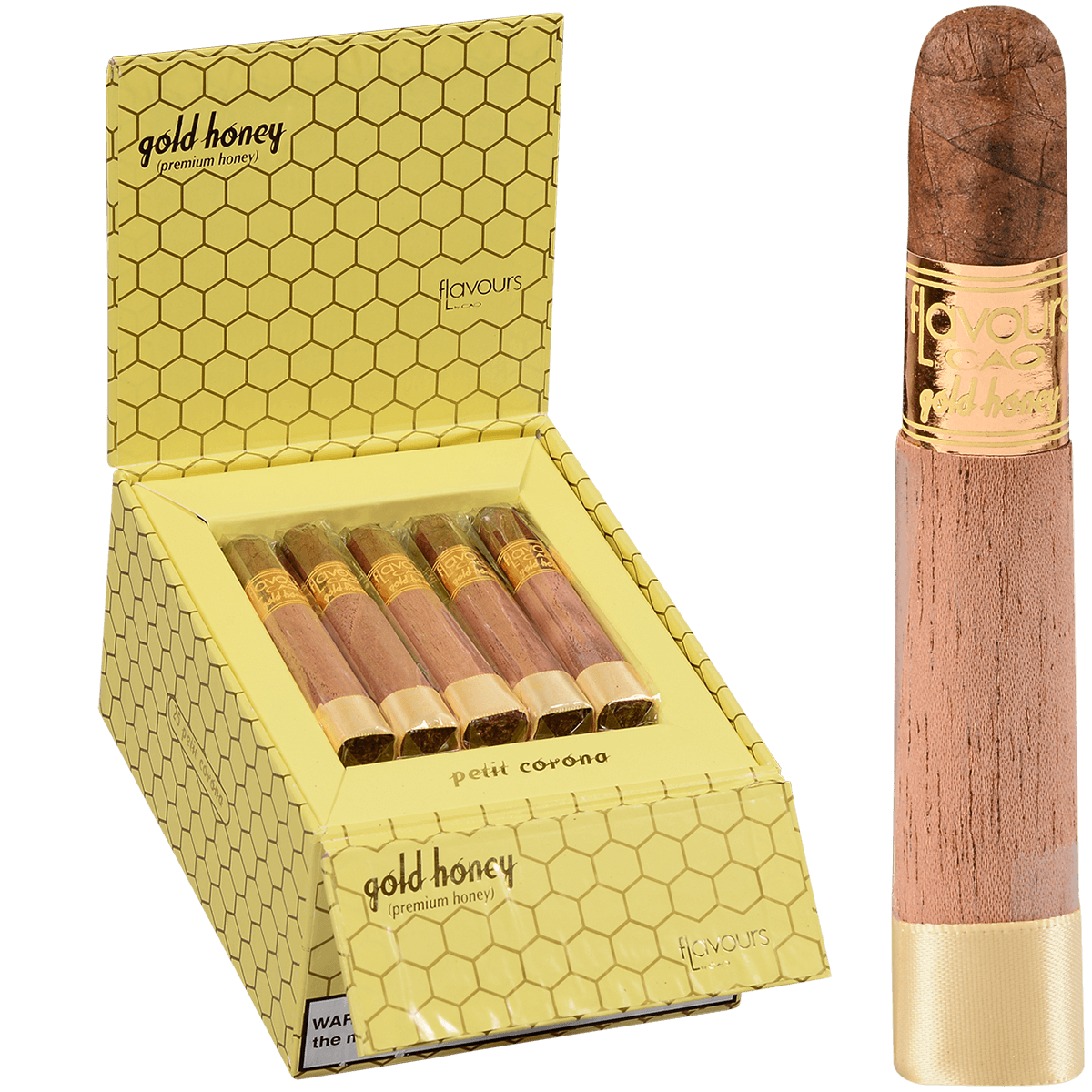 Cao Gold Honey Petite Corona 25 Ct. Box 4.00X38
