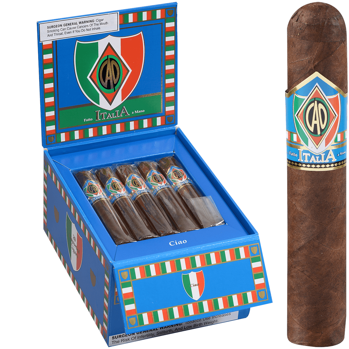 Cao Italia Gondola 20 Ct. Box 6.25X54
