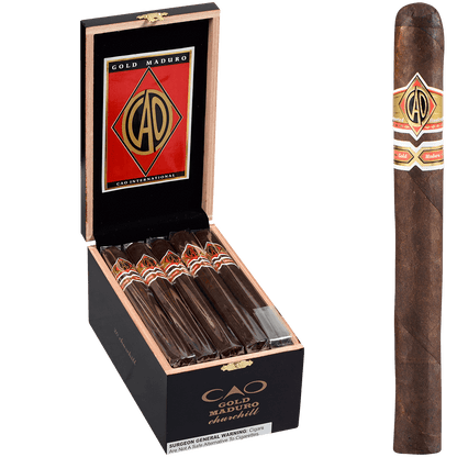 Cao Gold Label Maduro Churchill 20 Ct. Box 7.00X48