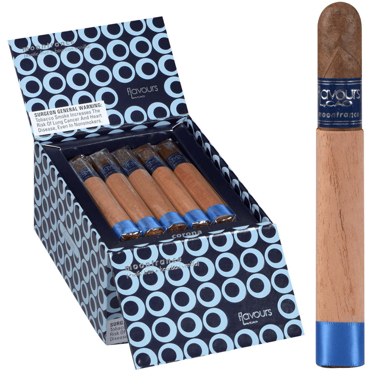 Cao Moontrance Corona 20 Ct. Box 5.25X42