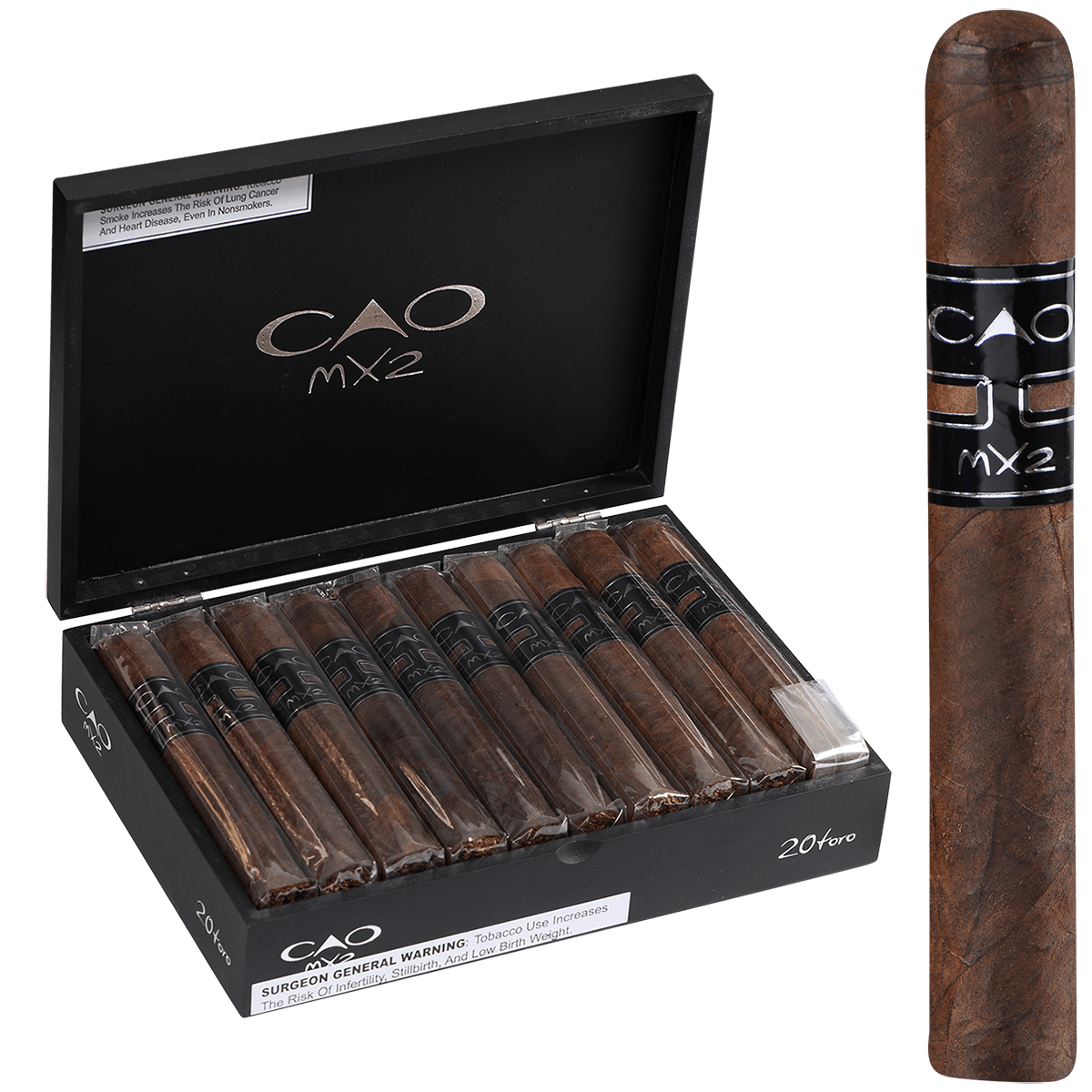 Cao Mx2 Toro 20 Ct. Box 6.00X54