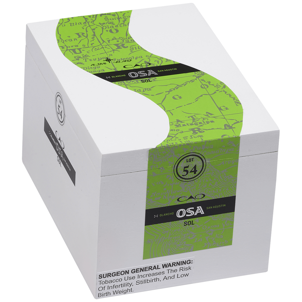 Cao Osa Sol Lot 54 20 Ct. Box 6.00X54