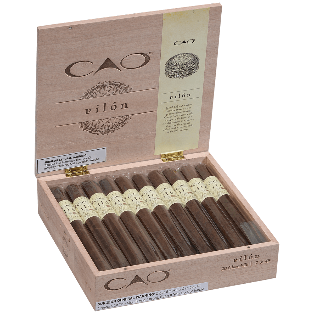 Cao Pilon Churchill 20 Ct. Box 7.00X49
