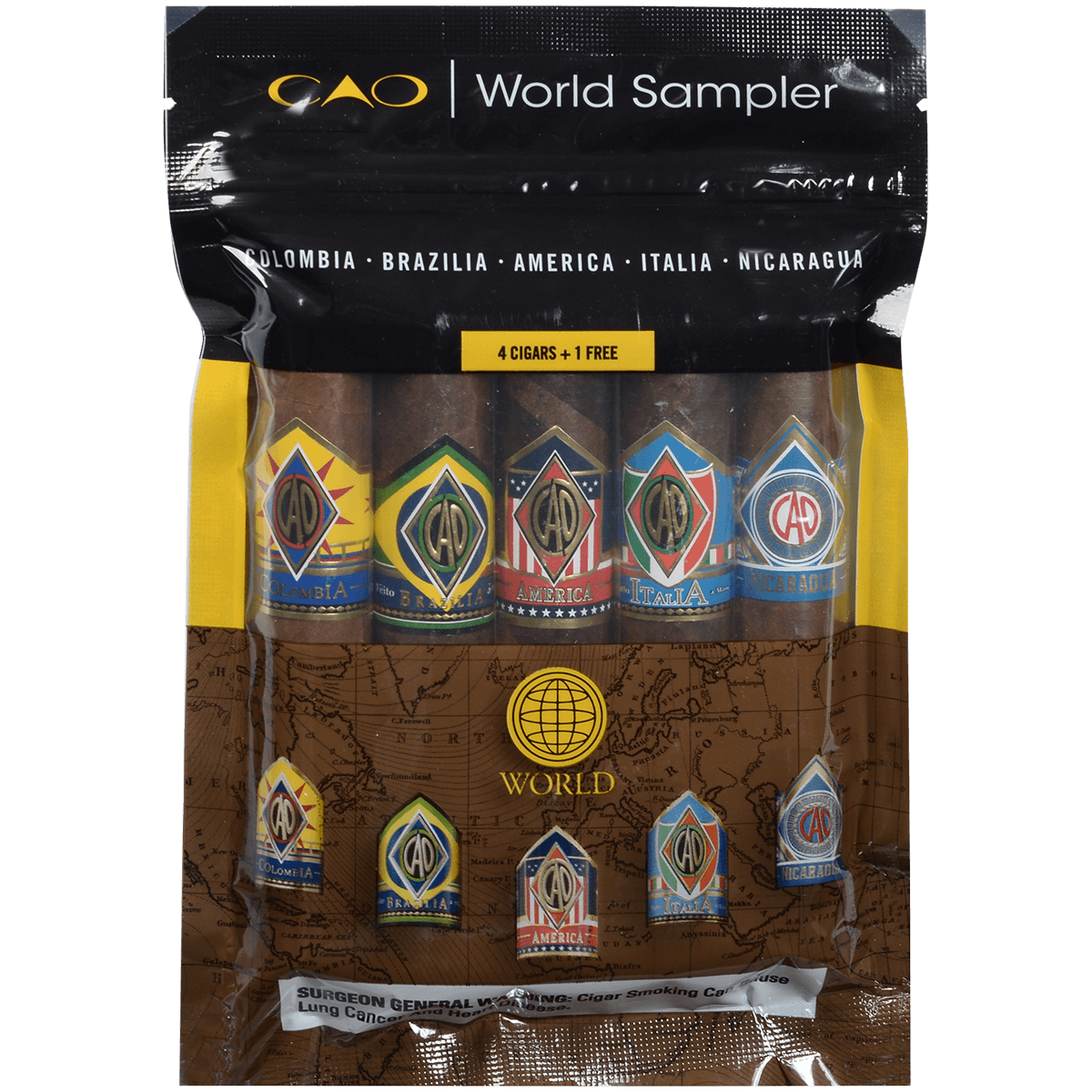 Cao World Sampler Ii 10/5 Ct. Display