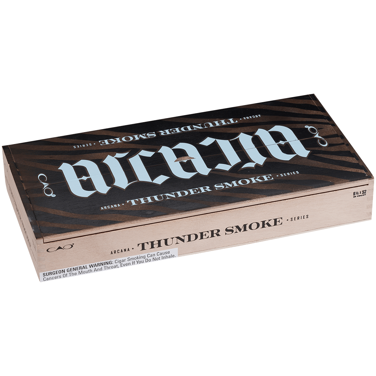 Limited Edition Cao Arcana Thundersmoke Toro 20 Ct. Box 6.25X52