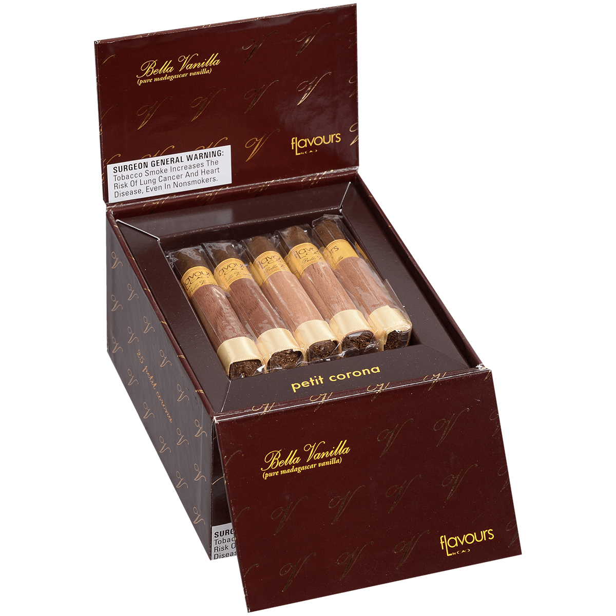Cao Bella Vanilla Petite Corona 25 Ct. Box 4.00X38