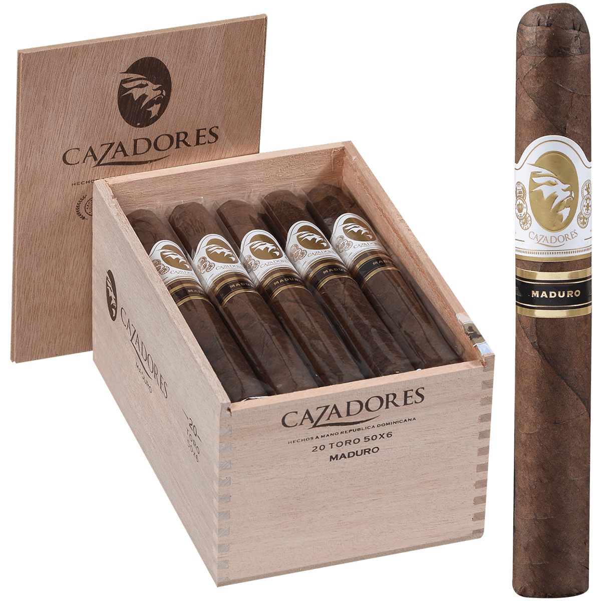 La Aurora Cazadores Maduro Toro 20Ct Box 6X50