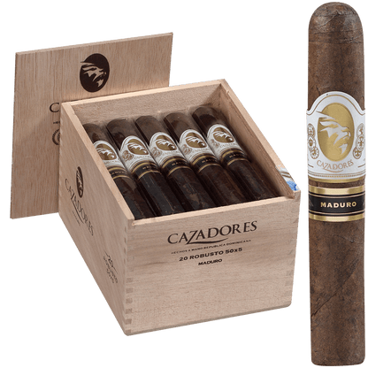 LA AURORA CAZADORES MADURO ROBUSTO 20CT BOX 5X50