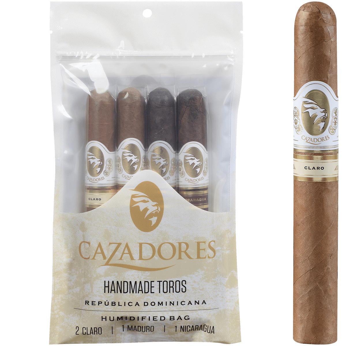 Cazadores Sampler Toro 6X50 5/4 Fresh Packs