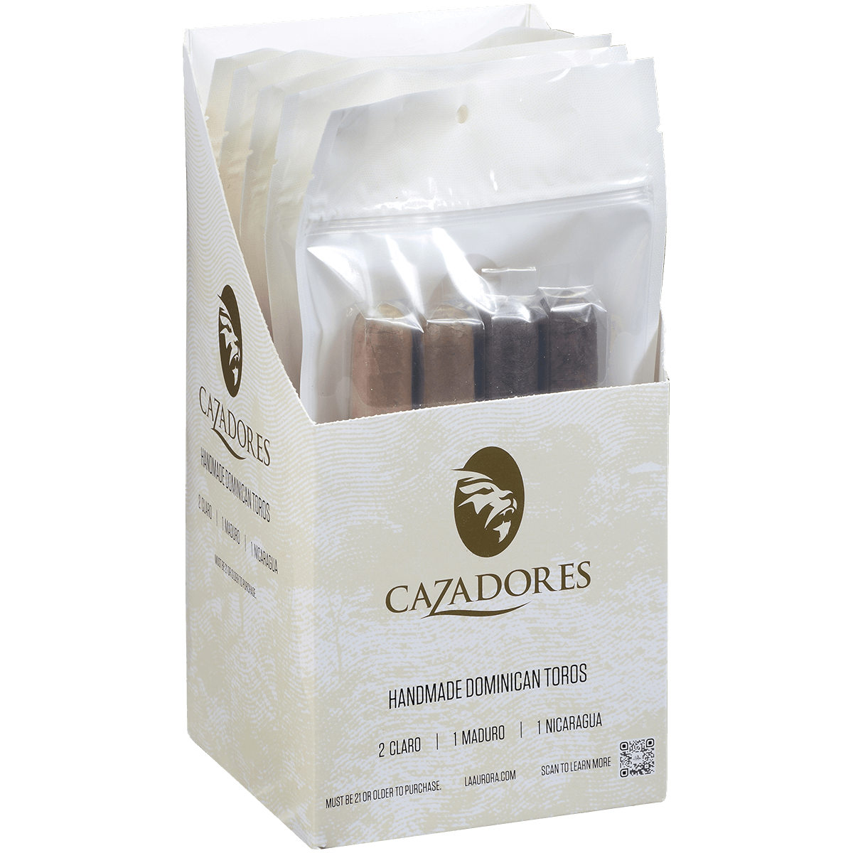 Cazadores Sampler Toro 6X50 5/4 Fresh Packs