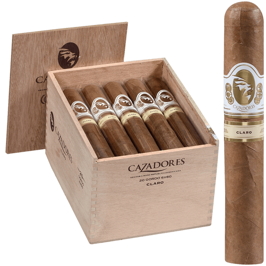 La Aurora Cazadores Claro Gordo 20Ct Box 6X60