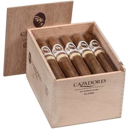 La Aurora Cazadores Claro Gordo 20Ct Box 6X60