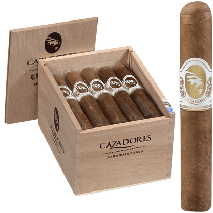 La Aurora Cazadores Claro Robusto 20Ct Box 5X50